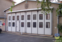 Einbau der neuen Hallentore