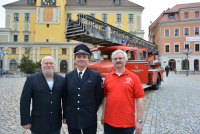 Fotoshooting mit OB Christian Schramm